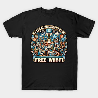 Intellectual Connect: The Quest for Why-Fi T-Shirt